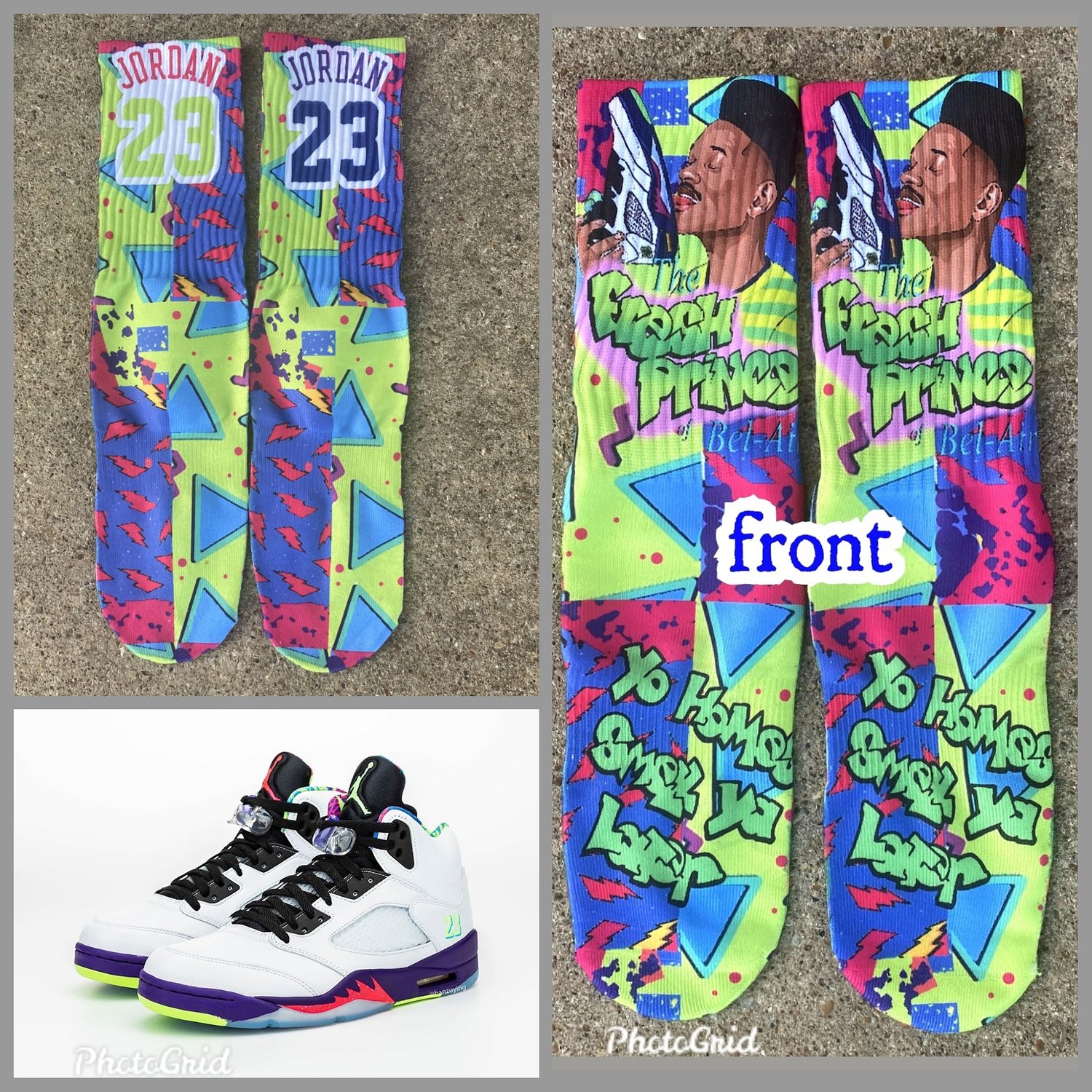 BEL AIR 5S SOCKS