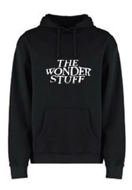 Men Sizes The Wonder Stuff Logo Hoodie