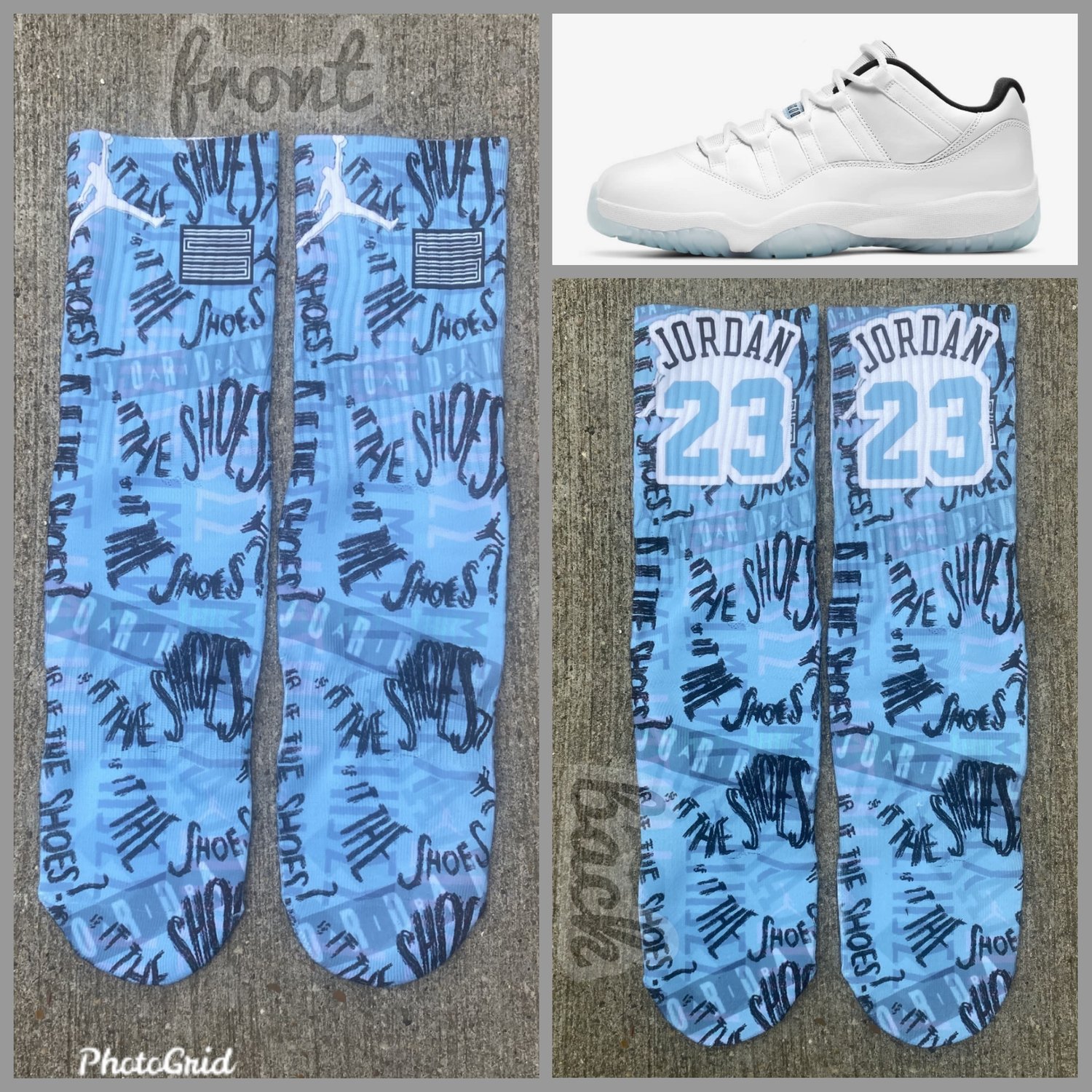 LEGEND BLUE 11S  LOW SOCKS