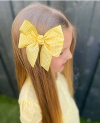 Image 1 of Gingham Bow