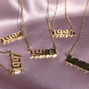 Image of “Rep Yo Year” Necklace