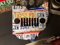 Image 2 of JEEP OHIO LICENSE PLATE WALL ART