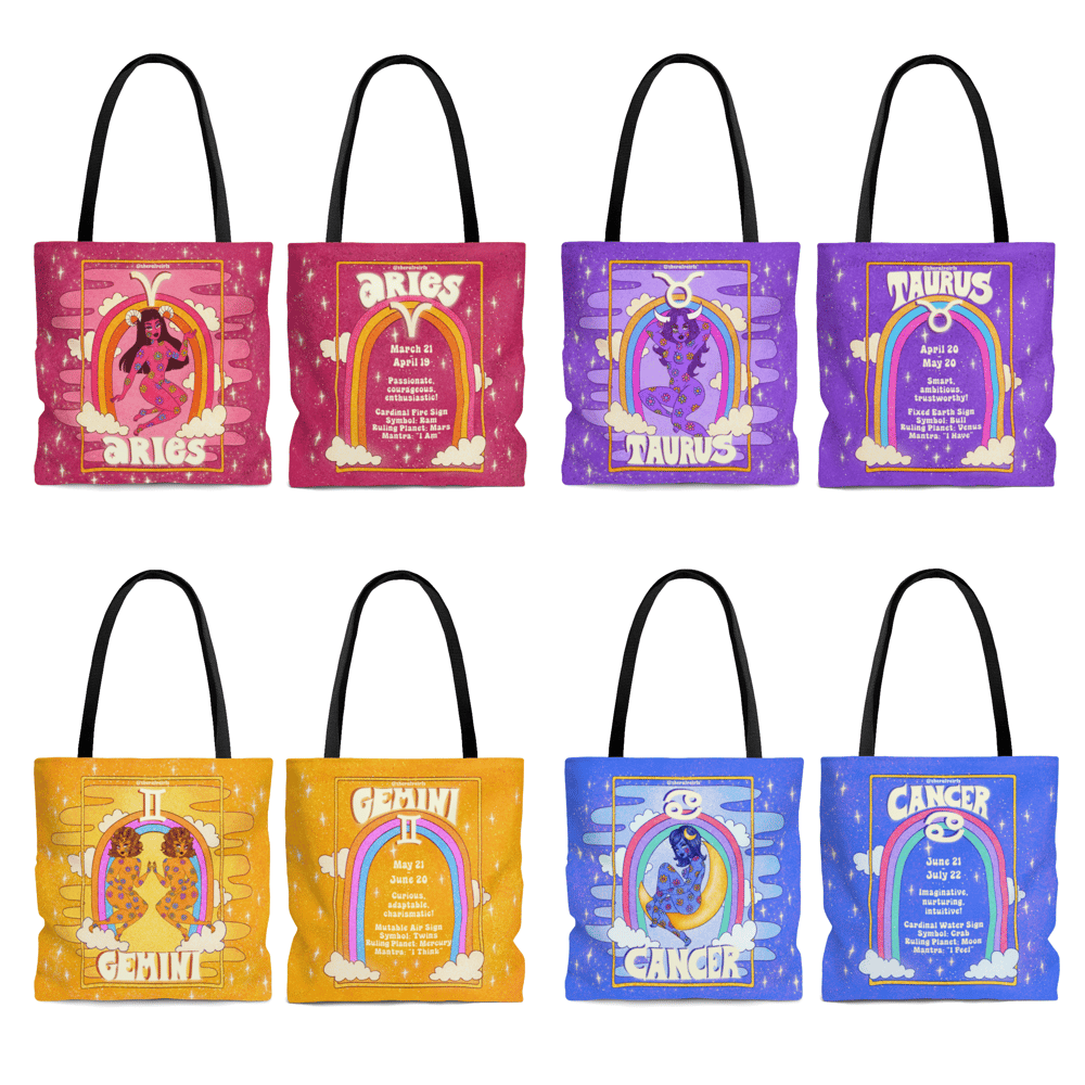 Image of PULP ASTROLOGY TOTE BAG