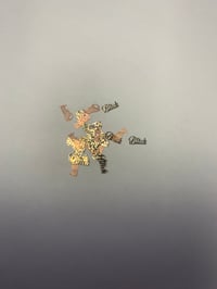 B**** Gold Decals