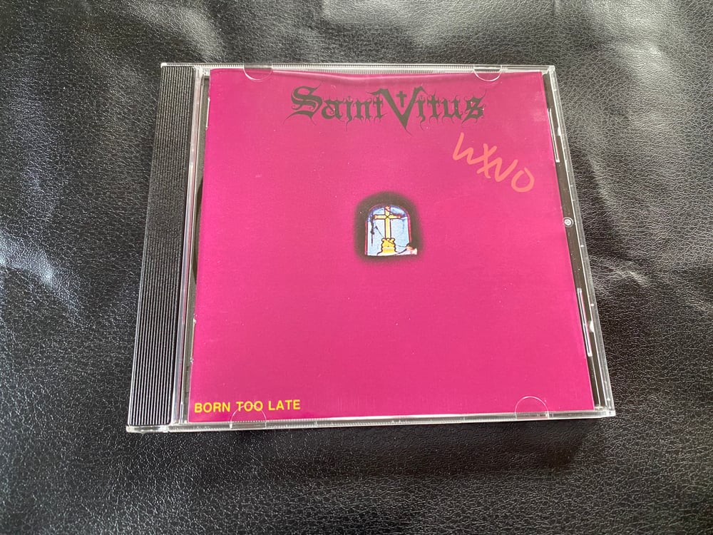 Saint Vitus - Born Too Late (signed CD)