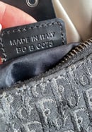 Image 3 of Dior Black Rare Demi Lune bag 