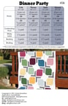 Dinner Party Pattern - PDF Version