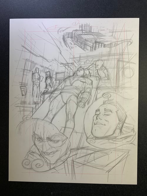 Image of THE MONKEY PRINCE original art pg01