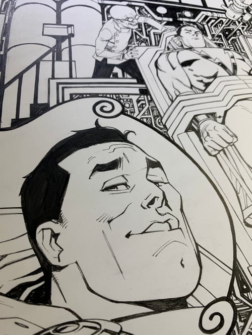 Image of THE MONKEY PRINCE original art pg01