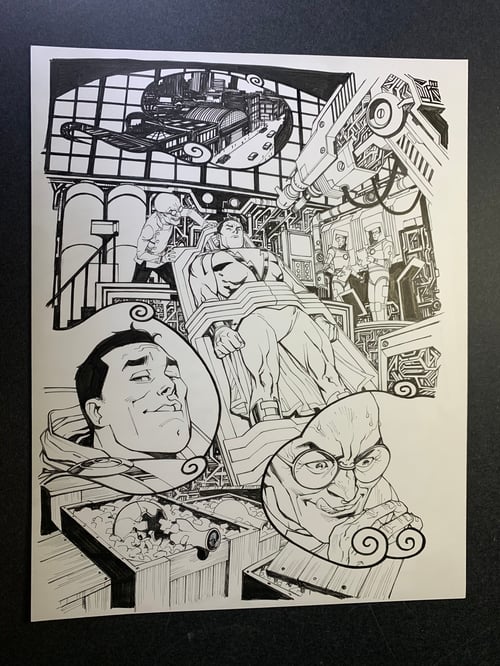 Image of THE MONKEY PRINCE original art pg01