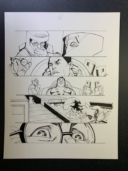 Image of THE MONKEY PRINCE original art pg02