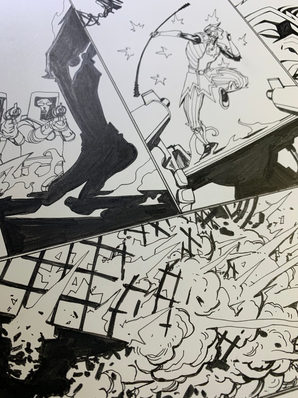 Image of THE MONKEY PRINCE original art pg05