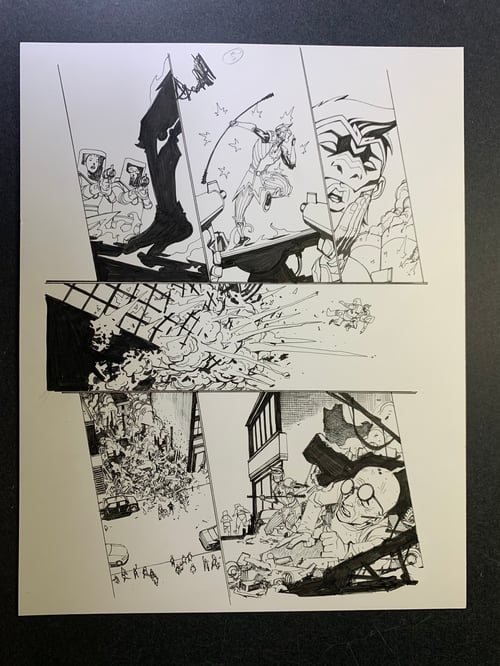 Image of THE MONKEY PRINCE original art pg05