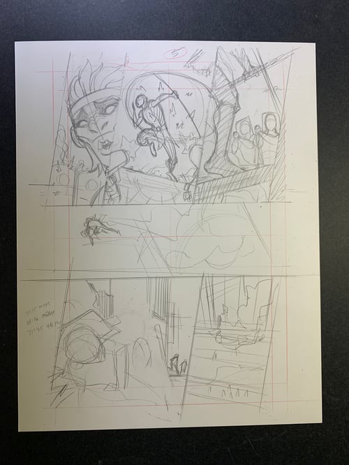 Image of THE MONKEY PRINCE original art pg05