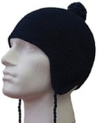 Image of 100% Organic Unisex Beannie with Bobble