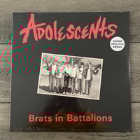 Image 1 of Adolescents - Brats In Battalions Vinyl LP