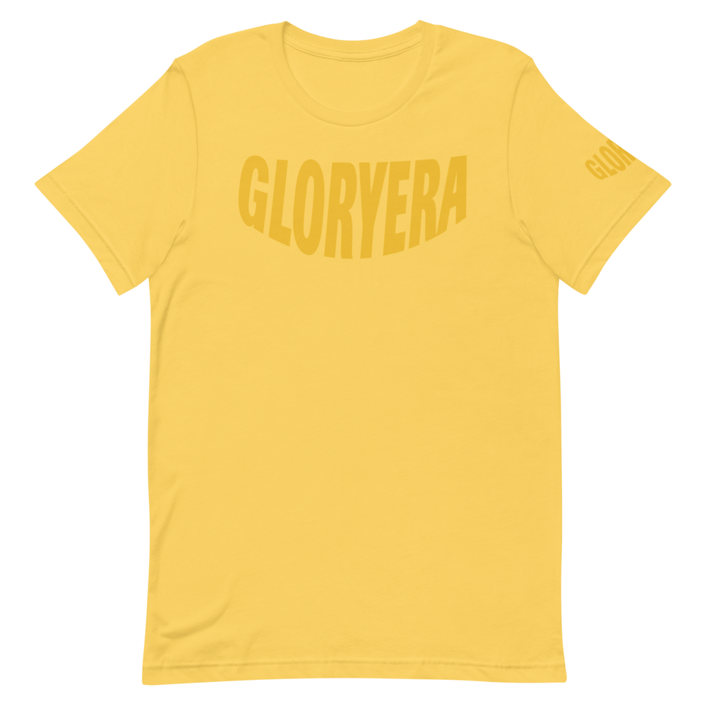 Image of GLORYERA® CREW TEE (YELLOW/MUSTARD)
