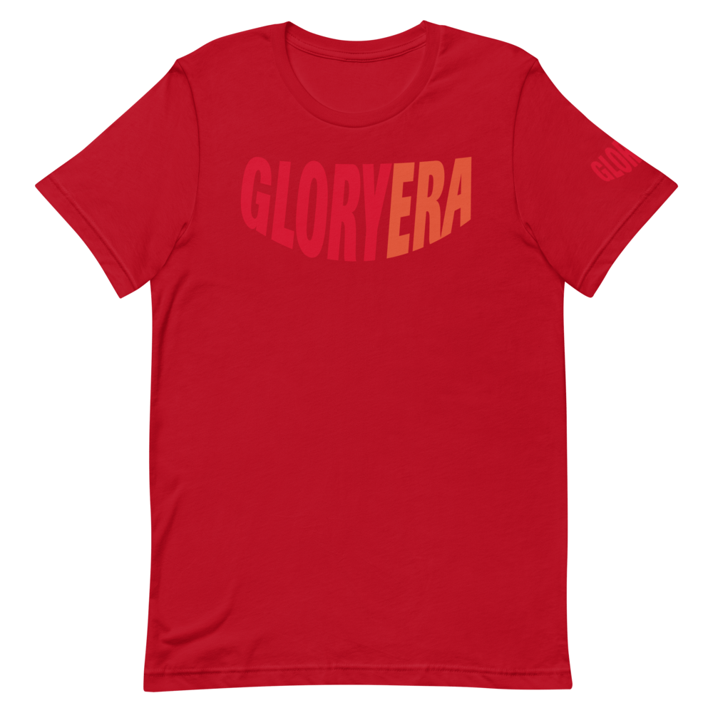 Image of GLORYERA® CREW TEE (RED/ORANGE)
