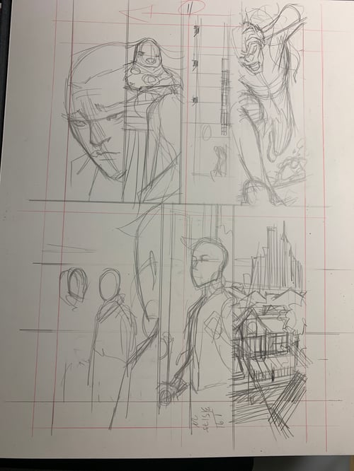 Image of THE MONKEY PRINCE original art pg11