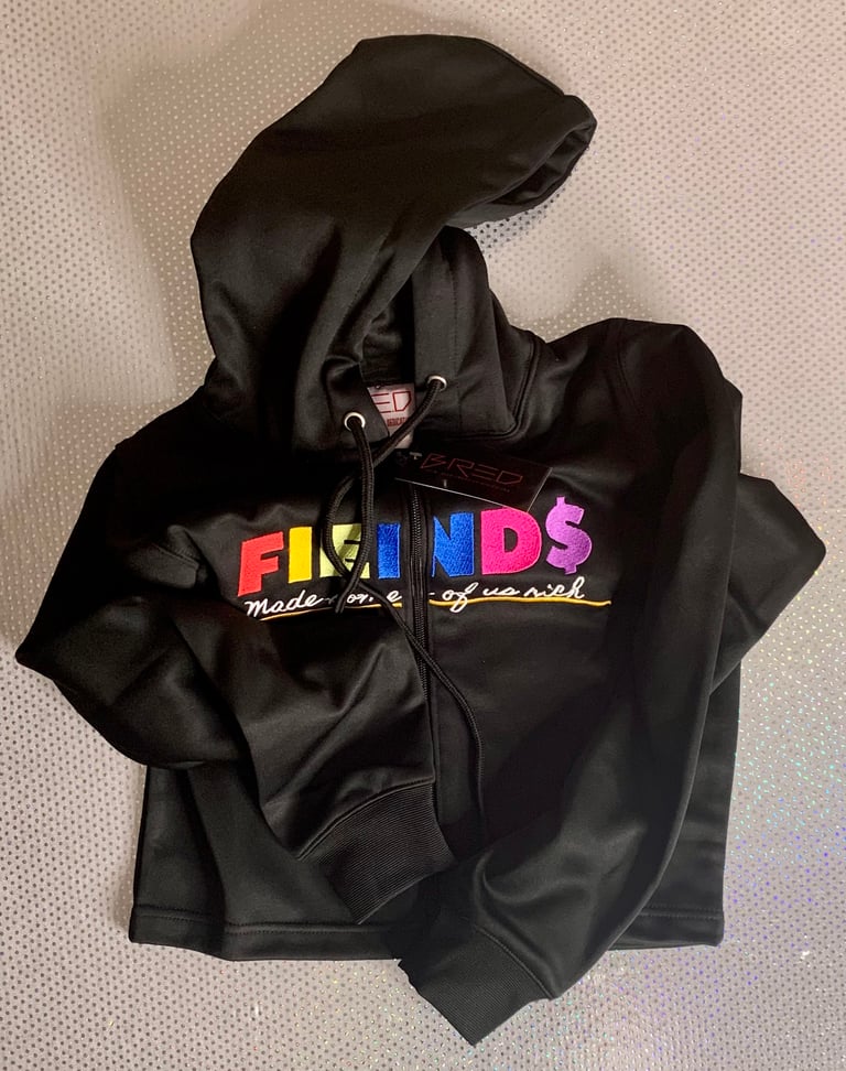 Fiend$ hoodie crop set 