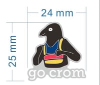 Image 2 of Go Crom Lapel Pin