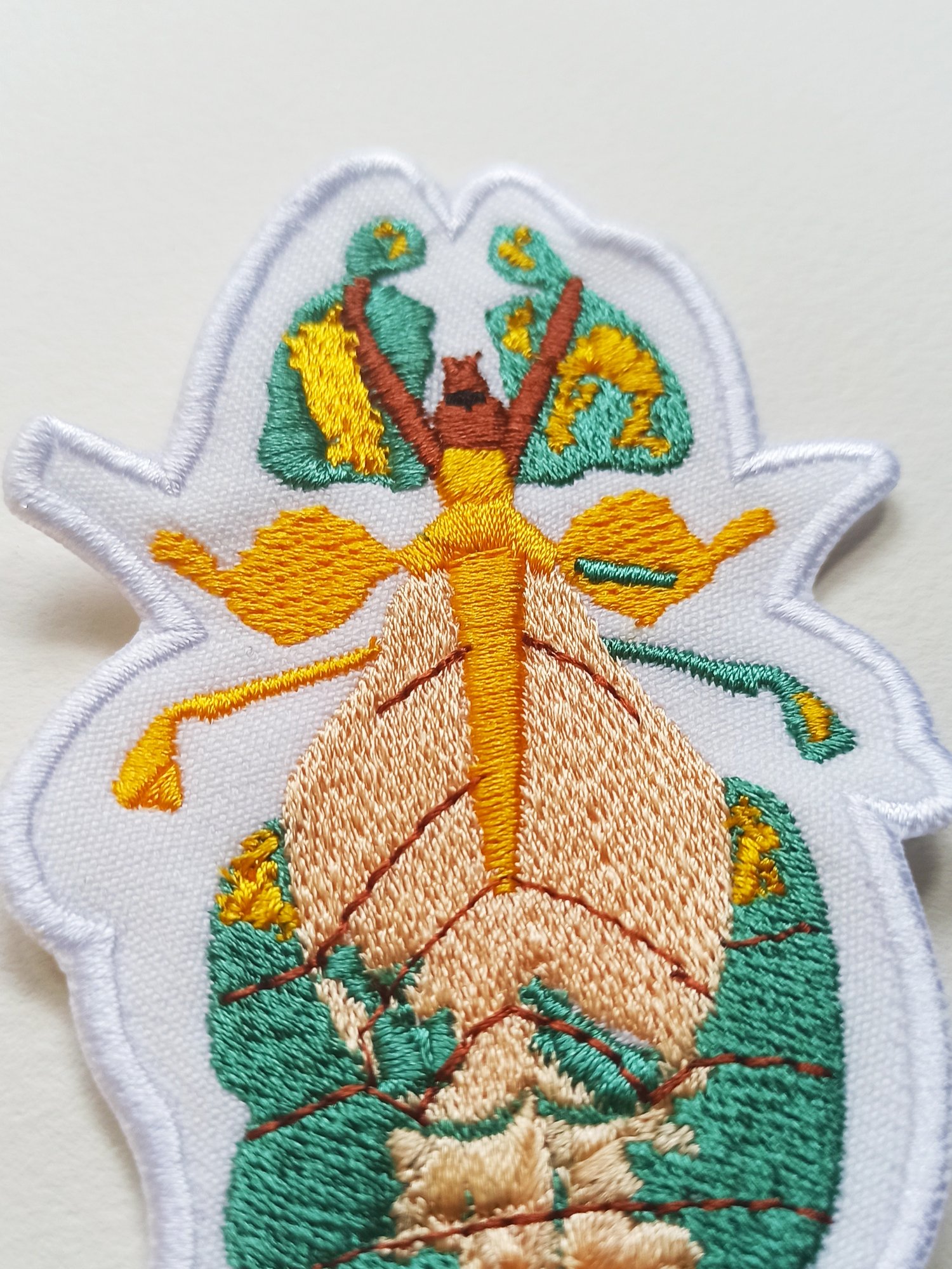 Leaf Insect Patch | Nussay Watercolor