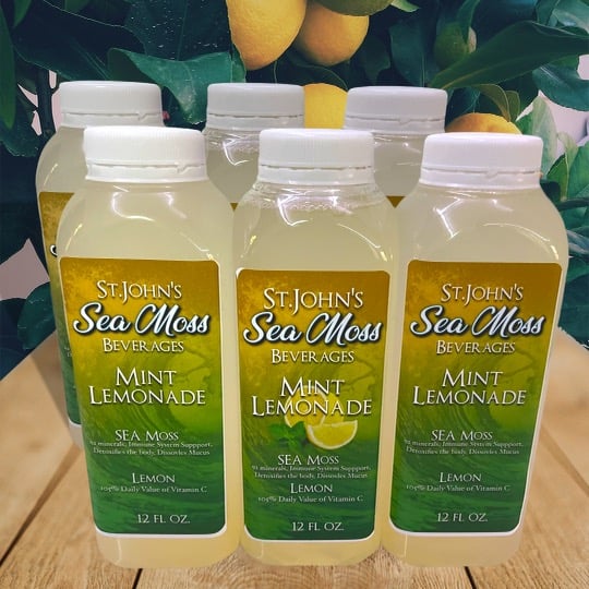 Sea Moss Mint Lemonade SeaMoss