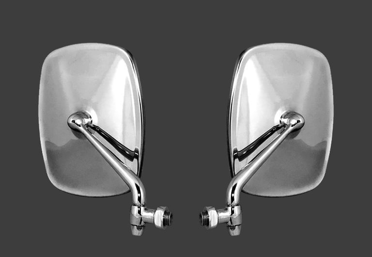 Image of Bay Window Convex Mirror - Polished, 1967 - 1979