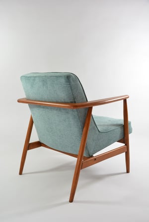 Image of Fauteuil Z vert océan