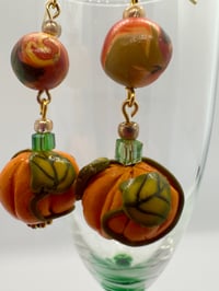 Image 1 of Pumpkin Earrings