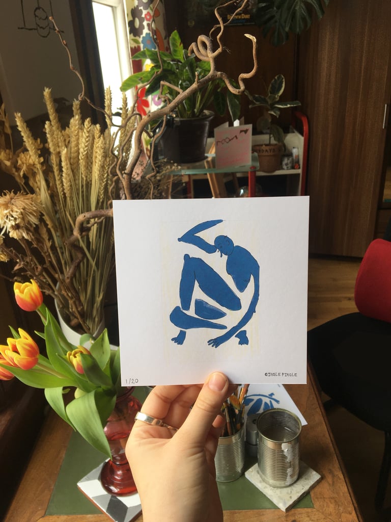 Naked Man / Matisse (Print) Image 2