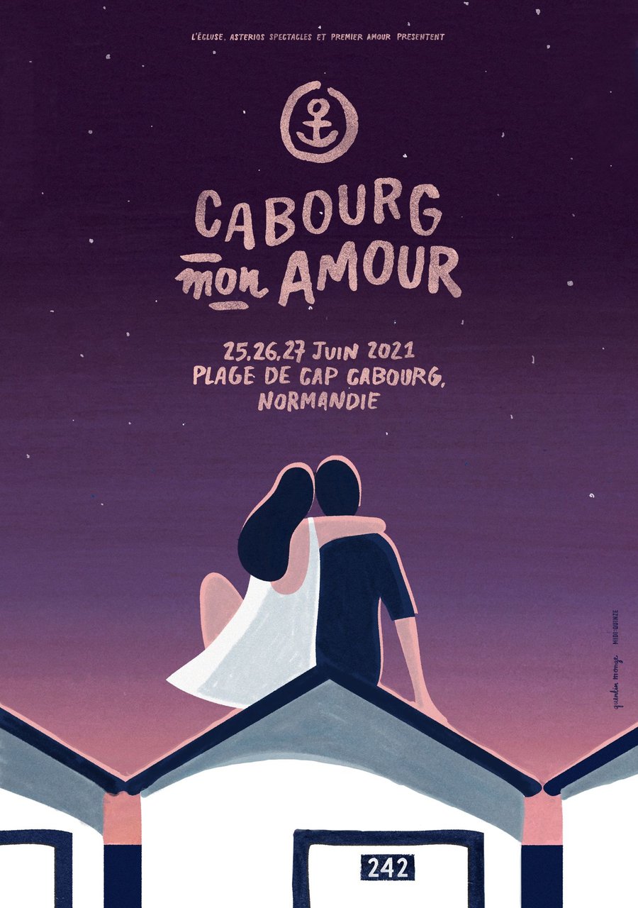 Image of Affiche Cabourg, Mon Amour 2021