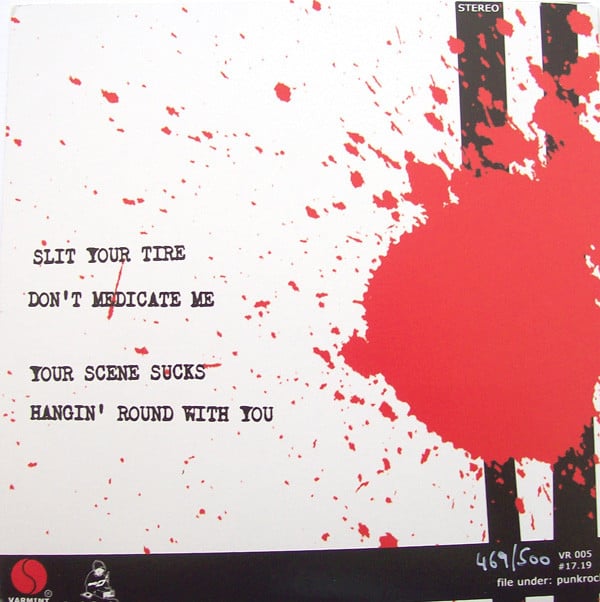 Image of The Mugwumps ‎– ...Slit Your Tire (7")