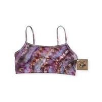 Image 1 of L (38) Bralette in Deep Agate Ice Dye