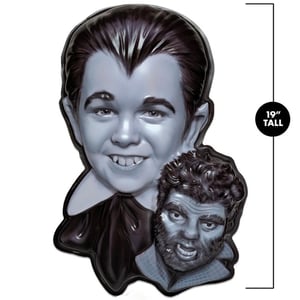 Image of Autographed Eddie Munster 3D Wall Decor