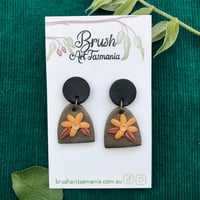 Earthy Flower Earrings
