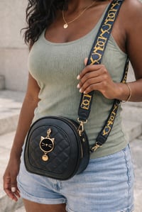 Image 1 of Cute Crossbody with Cat Chain Detail
