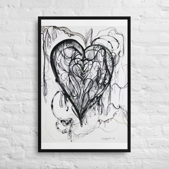 Image of Framed canvas