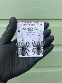Sparkly Spider Earrings