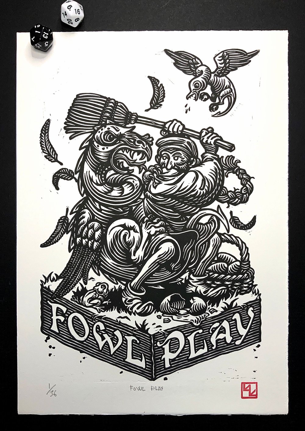 Fowl Play  Print