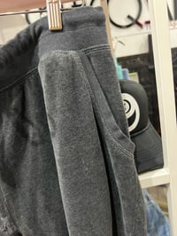 Image 2 of Fashion Nova gray velour sweats 