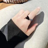 Black heart ring 