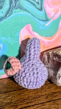 Image 2 of Mini Crochet Bong Stress Ball