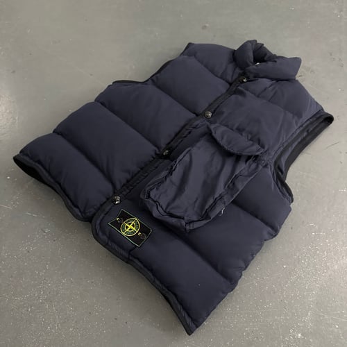 Image of AW 1994 Stone Island Down Fill Vest, Size Large
