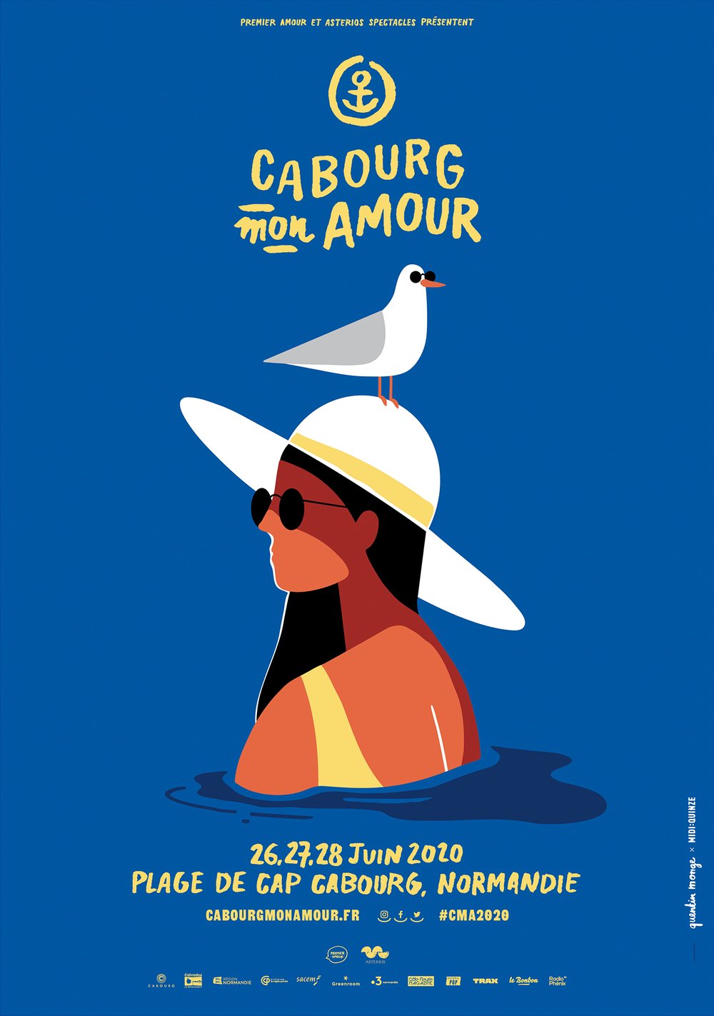 Image of Affiche collector edition limitée Cabourg, Mon Amour 2020
