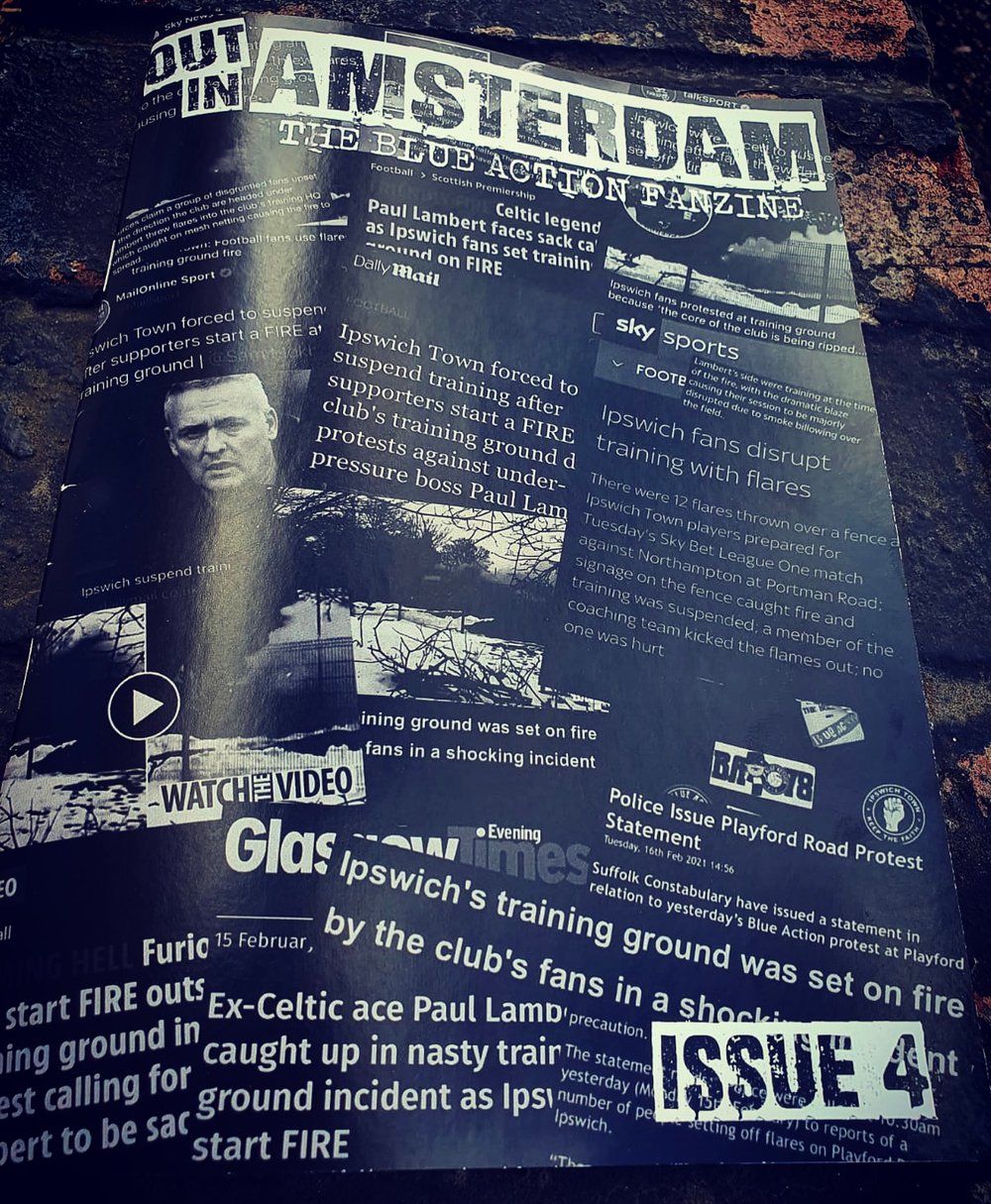 Out in Amsterdam The Blue Action Fanzine (Issue 4)