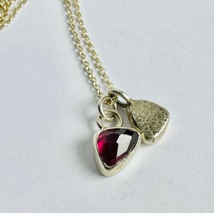 Image of Garnet necklace