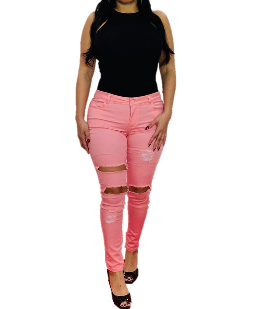 Image of  BEING "EXTRA” SKINNY JEANS