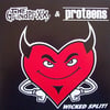 Proteens / The Grandprixx – Wicked Split! (7")