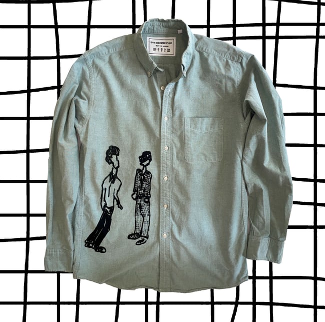 "SMALL TALK" OLIVE GREEN